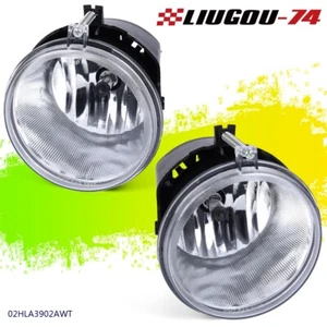 2pcs Fit For Jeep Grand Cherokee 2005-2010 Clear Bumper Fog Light W/Blubs LH+RH - Bild 1 von 11