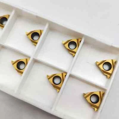 10* 11ER 2.0 ISO LDC Carbide 11ER 2.0 Thread Insert FOR CNC Lathe Tool SNR /SER - Image 1 of 4