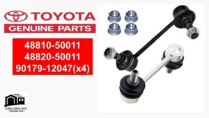Toyota OEM LINK ASSY, FRONT STABILIZER, LH&RH NUTS×4 SET LS400 UCF20 - Picture 1 of 9