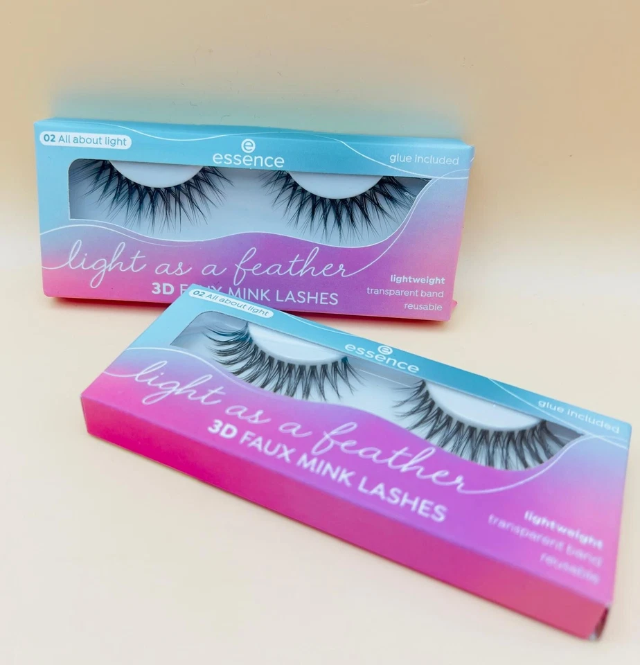Essence Künstliche Wimpern Light As A Feather 3D Faux Mink #02 - es575