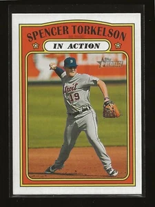 SPENCER TORKELSON 2021 Topps Heritage Minor League Base Card GCL Tigers (#189) - Picture 1 of 2