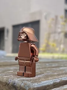 LEGO CROMO COBRE BRONCE DARTH VADER AUTÉNTICA FIGURA MONOCROMÁTICA DE MÁS ALTA CALIDAD - Imagen 1 de 4