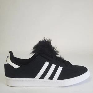 Adidas Jeremy Scott x Campus 80s Bones Black HQ4493 US Mens Size 13 *No Bones* - Picture 1 of 12