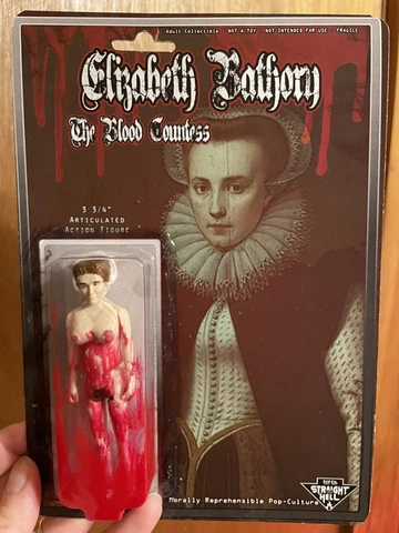 Elizabeth Bathory, Countess Of Blood, Retro Handmade 3.75” Action Figure Cover