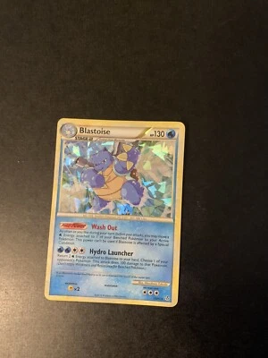 Pokemon Blastoise Heart Gold & Soul Silver Unleashed Holo Rare 13/95 - Image 1 of 2