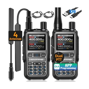 Baofeng UV-5R Mini Ham Radio Portatile a Lungo Raggio Radio a Due Vie NOAA Meteo R... - Foto 1 di 9