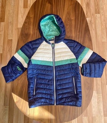 Chaqueta acolchada Marine Layer X Lost & Found Zurich bloques de colores para hombre M Foto 1 de 4