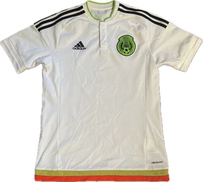 CAMISETA DE FUTBOL DE VISITANTE DE LA SELECCIÓN NACIONAL DE MÉXICO 2015/2016 ADIDAS CAMISETA DE FUTBOL HOMBRE S Foto 1 de 4
