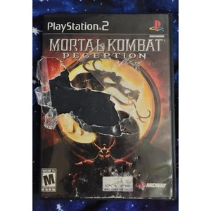 Mortal Kombat: Deception Black Label Sony PlayStation PS2 Game CIB Part Of Set - Picture 1 of 3