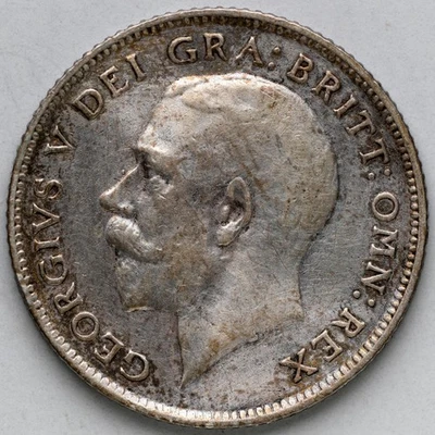 6 пенсов 1914 Великобритания - Изображение 1 из 2