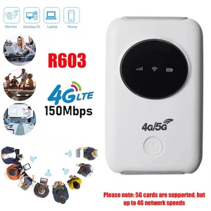 Mobiler WLAN-Hotspot Kabelloser Tragbarer 4G-LTE-WLAN-Router - Picture 1 of 13