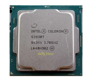 Intel Celeron G3930T 2.7GHz Dual-Core 2 threads SR35V LGA1151 CPU Processors - Picture 1 of 4