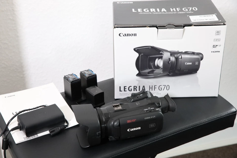 Canon Legria HF G70 - 4K Camcorder OVP  - Bild 1 von 4