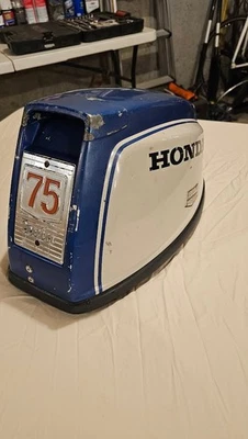 Cubierta fueraborda Honda serie B75-200000 años 70 (B75 k3 SD EV4000) Foto 1 de 4