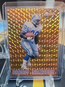 Pacific Barry Sanders Gold Prisms 1993 #16 Detroit Lions muy raro no como nuevo - Imagen 1 de 2