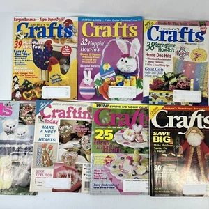 America's Favorite Crafts Crafting Magazine Back Issue Lot 7 1990s - Bild 1 von 10