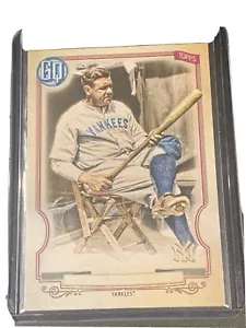 Babe Ruth 2020 Topps Gypsy Queen No Name Missing Nameplate SSP #301 NY Yankees - Picture 1 of 3