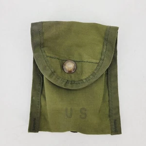 US Vietnam Ära M1967 Nylon Kompass Tasche Erste Hilfe Etui 1974 datiert LC-1 - Bild 1 von 4