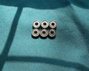 6 SET CUSCINETTI GUIDA PER SEARS CRAFTSMAN 119.224000 MOTOSEGA A NASTRO - Foto 1 di 1