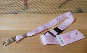 Hoshi no Kirby Neck Strap Lanyard Cute Model Star Kirby Pink Japan Brand New!! - Picture 1 of 3