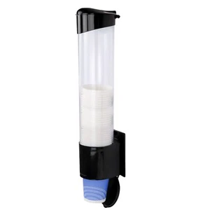 Cup Dispenser, Water Cooler Pull Type Cup Holder Fits 5oz - 7oz Cone or Flat - Picture 1 of 9