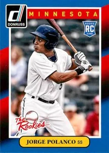 Jorge Polanco 78 2014 Donruss The Rookies Rookie RC - Imagen 1 de 2