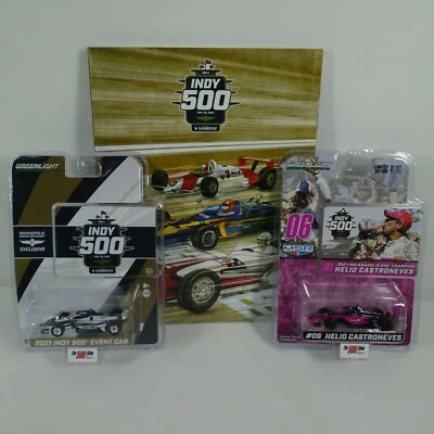 2021 Indy 500 Event Car & Champion DieCast & Program With Starting Field Line-Up - Image 1 of 4