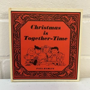 Christmas Is Together Time Paul Hamlyn Vintage 1966 Picture Book Peanuts Snoopy - Picture 1 of 8