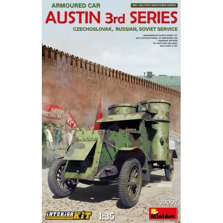 Austin Armoured Car 3rd Series: Czech., Russian, Soviet Service 1:35 Model Kit - Immagine 1 di 1