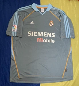REAL MADRID 2003-2004 THIRD FOOTBALL SHIRT SOCCER JERSEY ADIDAS Sz.XL - Picture 1 of 10