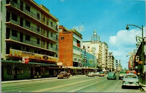 Vtg Avenida Juarez Street View from Gonzalez Ortega Mexico City Mexico Postcard - Picture 1 of 2