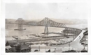 Carquinez Bridge, Vallejo, California ca 1927 Vintage Postcard RPPC - Picture 1 of 2