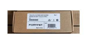 Fortinet FG-TRAN-QSFP+SR-BIDI 40G QSFP+ BiDi Transceiver Module MMF 150m LC - Picture 1 of 1