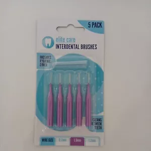 Elite Care Interdentalbürsten 1,0 mm reinigt zwischen den Zähnen Inter Dental - 5er Pack - Bild 1 von 2