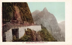 Postal HI: Nuuanu Pali cerca de Honolulu, Hawai, principios de 1900, antigua UDB - Imagen 1 de 2
