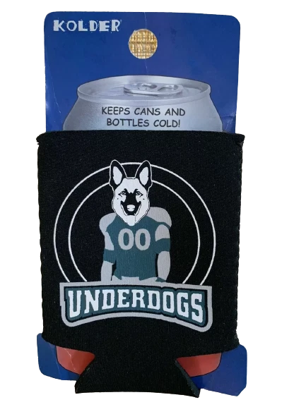 KOLDER KADDY NEOPRENE CAN COOLER, PHILADELPHIA EAGLES UNDERDOGS *DISTRESSED PKG - Image 1 of 1