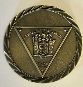 NJSP New Jersey State Police C.O.P.S. Chapter Challenge Coin - Picture 1 of 3