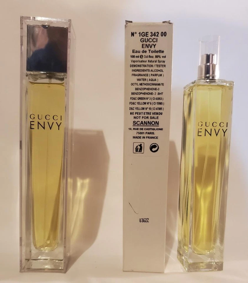 2 Botellas GUCCI ENVY Perfume Mujer ENORME 3.4oz 100ml EXTREMADAMENTE RARO ENVÍO GRATUITO Foto 1 de 1