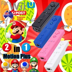 Wireless Remote Controller Motion Control for Nintendo Wii Wii U WiiU Games AU - Picture 1 of 10