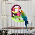 Bird Cage Mirror Bird Mirror with Perch Bird Mirror Toy Parrot Mirror for Cage