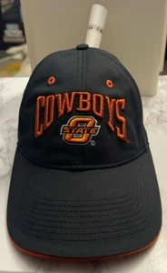 Oklahoma State Cowboys Navy Hat With Orange Embroidery One Size - Picture 1 of 14