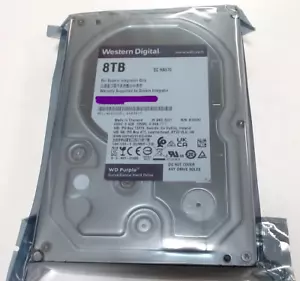 Western Digital 8TB WD Purple Surveillance Internal Hard Drive HDD - SATA 3.5" - Picture 1 of 3