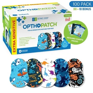 Parche para ojos adhesivo extra sensible para bebés niños paquete de 100 serie II OPTHOPATCH - Imagen 1 de 7