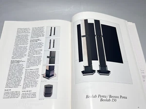 1986 Bang & Olufsen Speaker TV Musical Furniture Amplifier Advertising Booklet - Picture 1 of 14