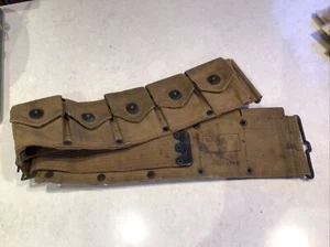 US WW1 M1917 Cartridge Belt LCC& CO 9/1918 1903 Springfield - Picture 1 of 6