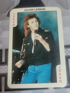 JULIAN LENNON (JOKER) 1986 Dandy Rock n Bubble Gum - Picture 1 of 1