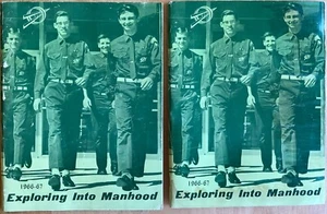 Exploring Into Manhood: 1966 YMMIA/Morman Explorer Scouting; 2 Anleitungen/Handbücher - Bild 1 von 8