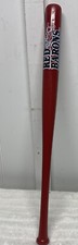 VINTAGE  SCRANTON/WILKES BARRE RED BARONS MINI SOUVENIR WOODEN BASEBALL BAT 18"