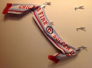 Chicago Fire Soccer Scarf - Picture 1 of 12