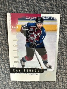 2000-01 SP Authentic #22 Ray Bourque Colorado Avalanche